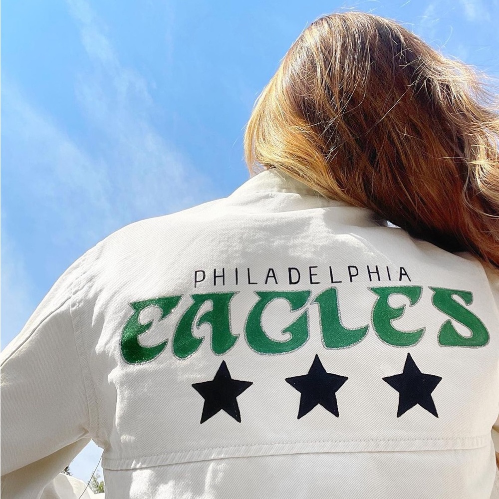 Philadelphia Eagles Handpainted Jacket